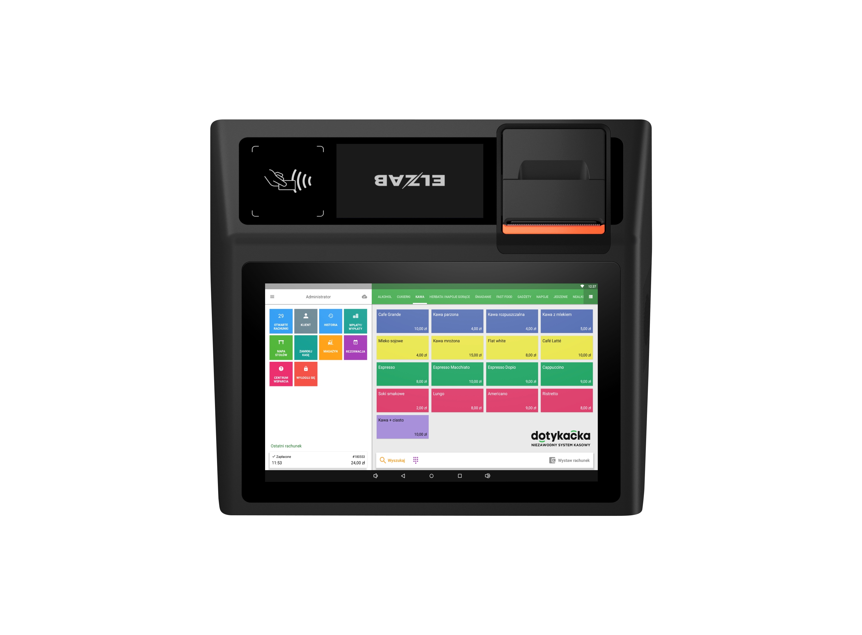 Dotykacka na Elzab T10 Online