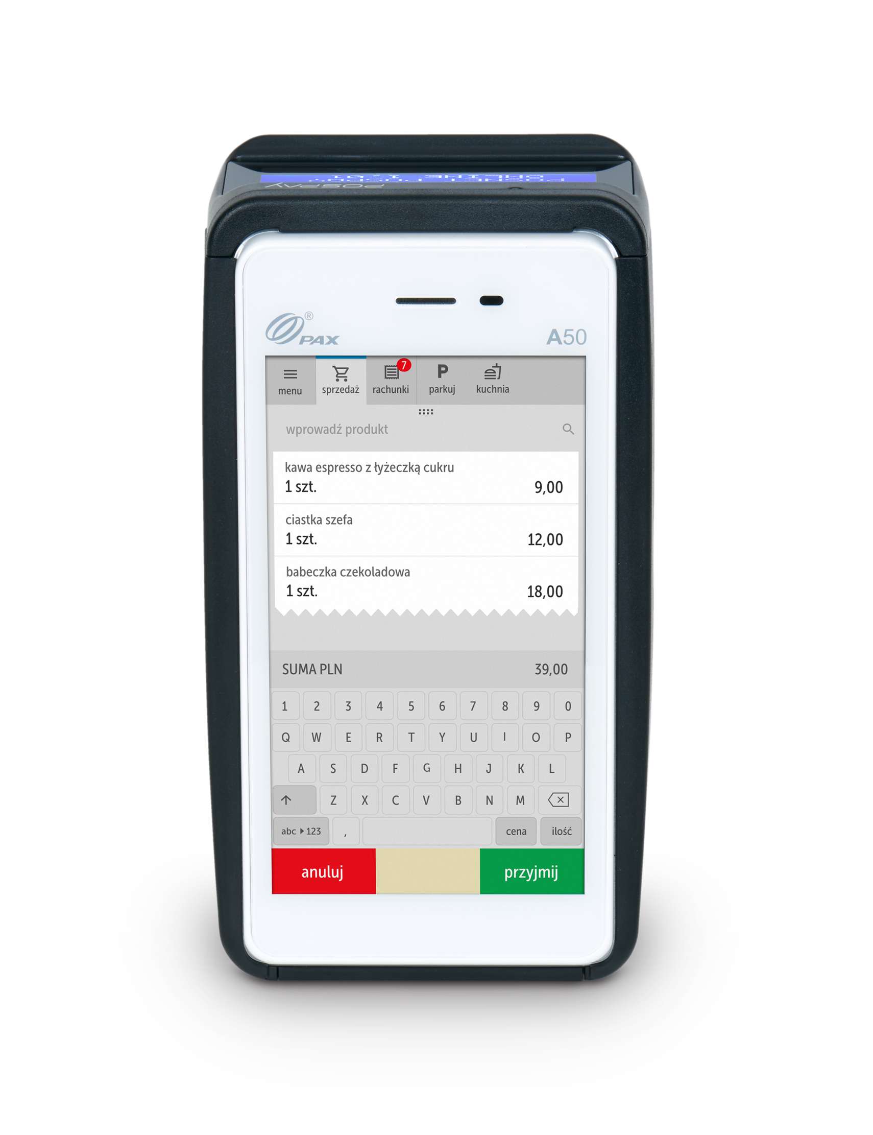 Kasoterminal Posnet Pospay 2 Online z IPOS