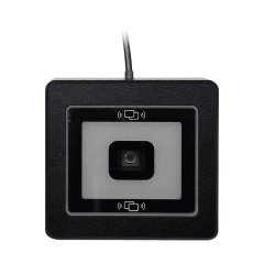 Novitus NFC-1 2D USB EM20-85 zamontowany w bileterce