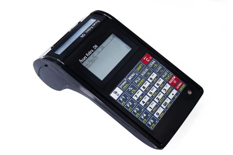 Kasa fiskalna Aclas Kobra ON – widok z przodu