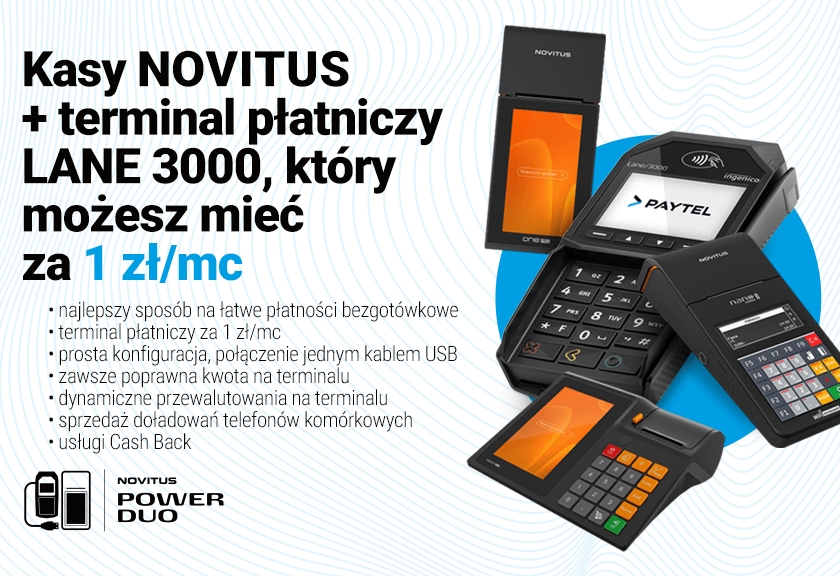 terminal płatniczy Paytel za 1 zł miesięcznie