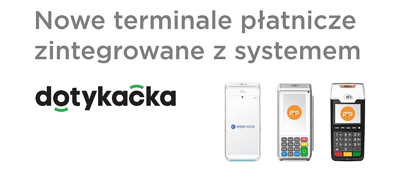 terminale płatnicze w Dotykacka