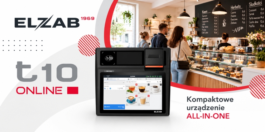 ELZAB T10 ONLINE elzAPP POS fiskalny system sprzedaży
