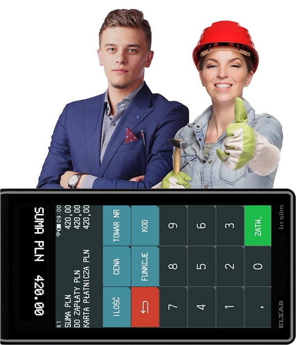 kieszonkowa kasa fiskalna Elzab K1 Slim