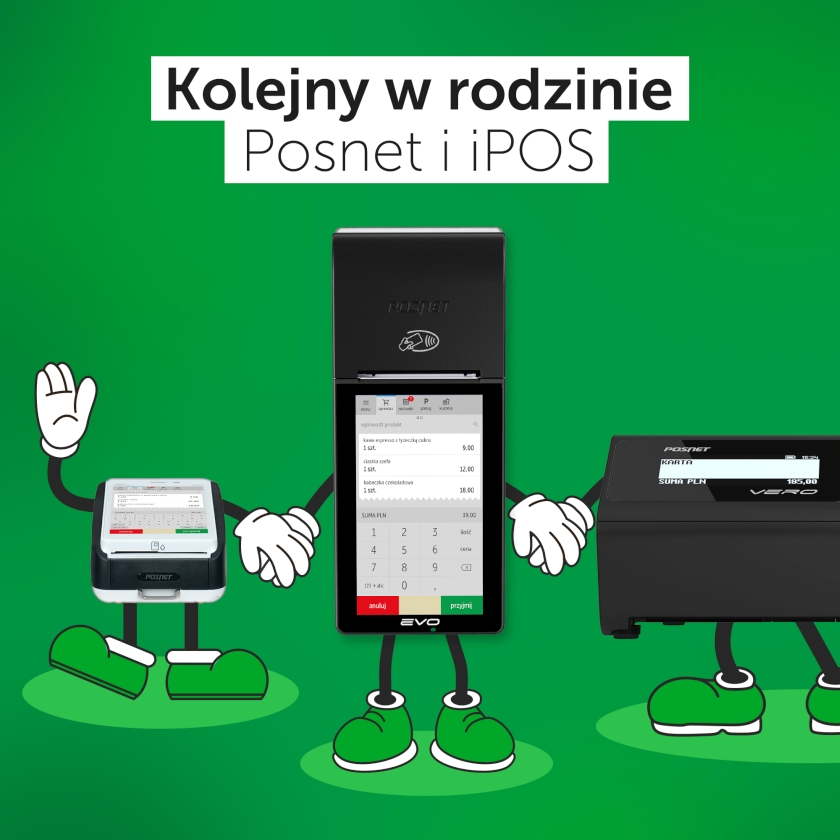 Nowość w ofercie! EVO z aplikacją iPOS