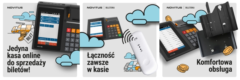 akcesoria do bileterki Novitus Next Pro