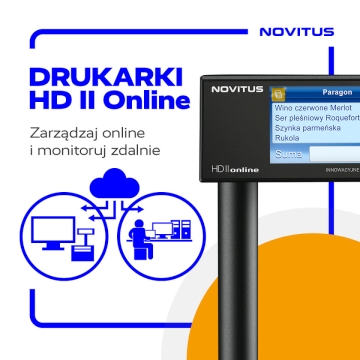 Monitoruj zdalnie z Novitus HD II Online