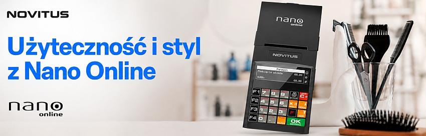 Novitus Nano Online kasa fiskalna online