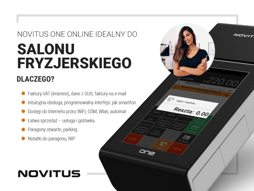 novitus one do salonu fryzjerskiego