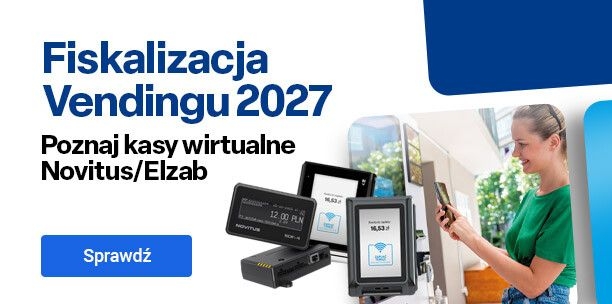 NOVITUS SDF4 kasa wirtualna do vendingu i parkingów